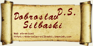 Dobroslav Silbaški vizit kartica